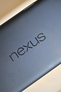 Google Nexus 7 (2013) - logo nexus