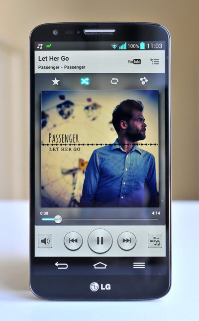 LG G2 musica