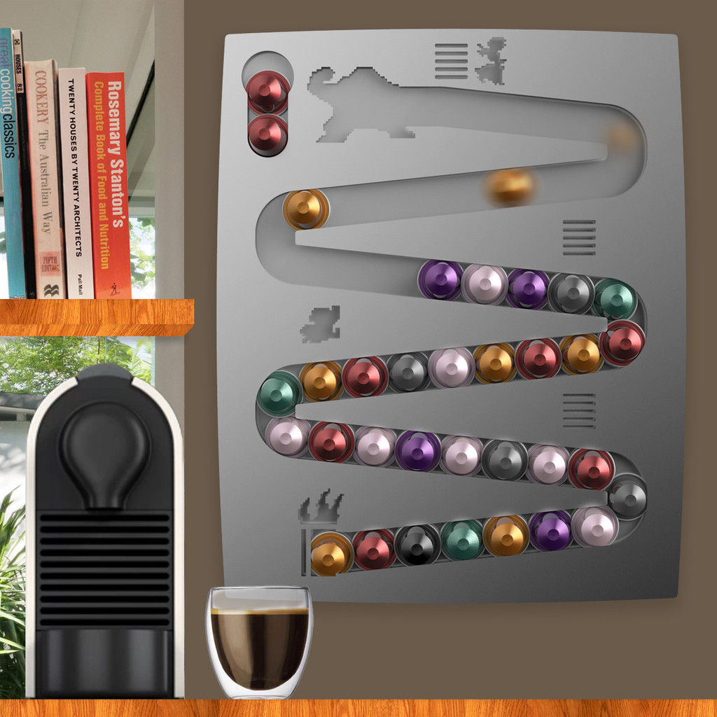 Capsulekong, un dispensador de cápsulas Nespresso inspirado en el