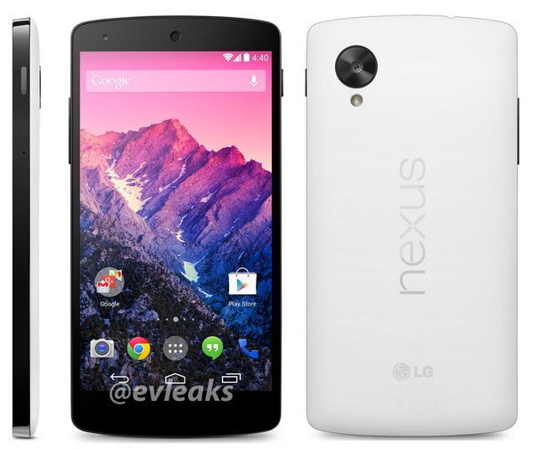 Nexus 5 en blanco
