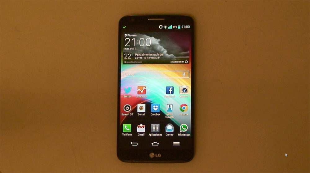 video lg g2