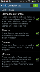 Control de Voz