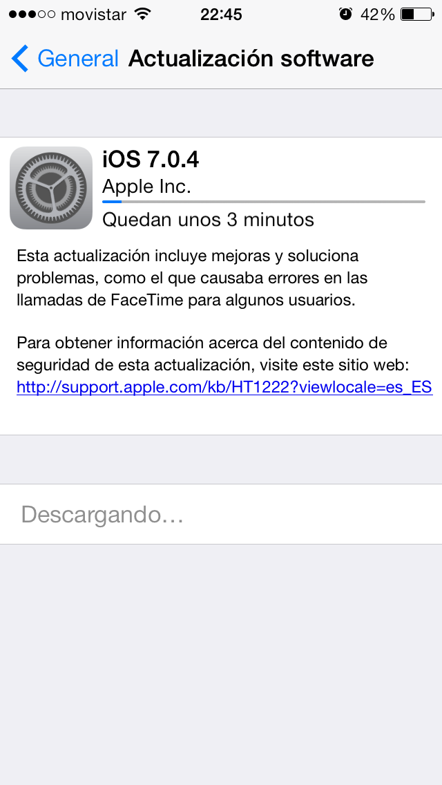 iOS 7.0.4