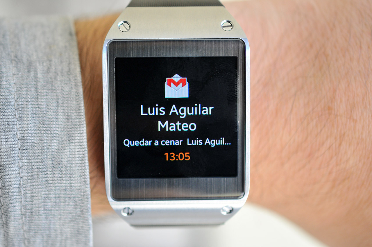 Galaxy Gear - Notificacion