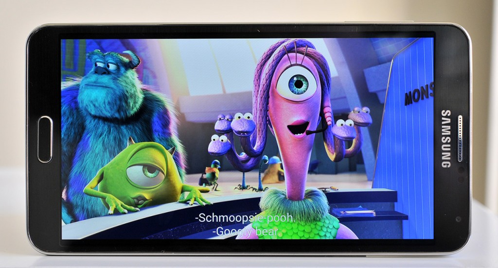 Samsung Galaxy Note 3 - Película