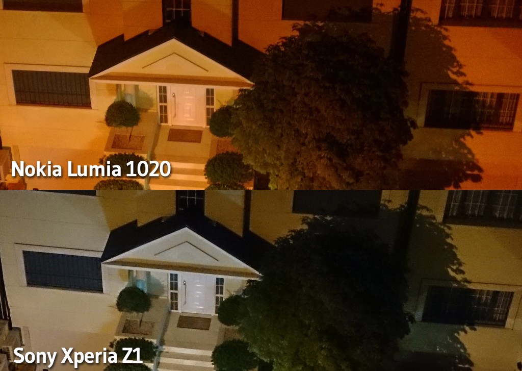 Xperia Z1 vs Lumia 1020