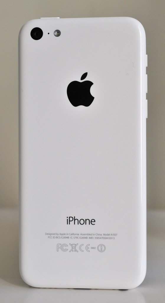 iPhone 5c - atras