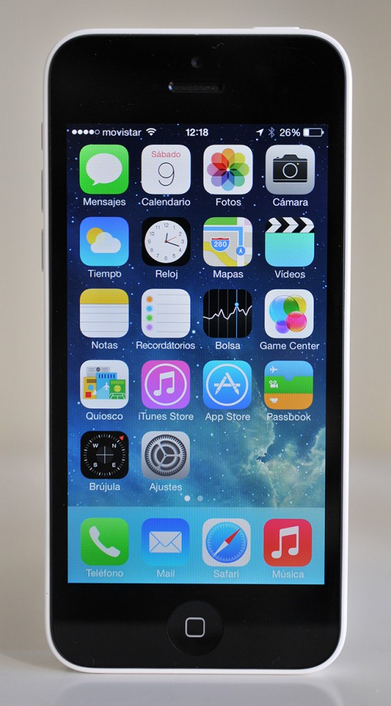 iPhone 5c - frontal