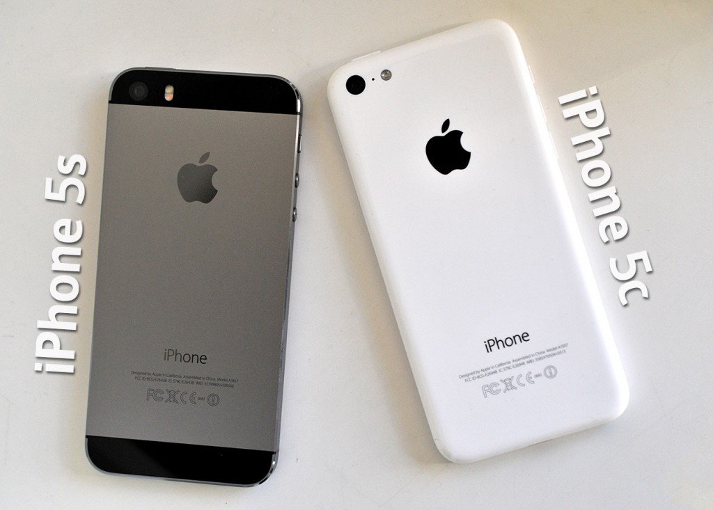 iPhone 5c y iPhone 5s