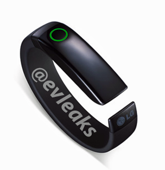 La pulsera LG Lifeband Touch al descubierto en una foto filtrada LG Lifeband Touch