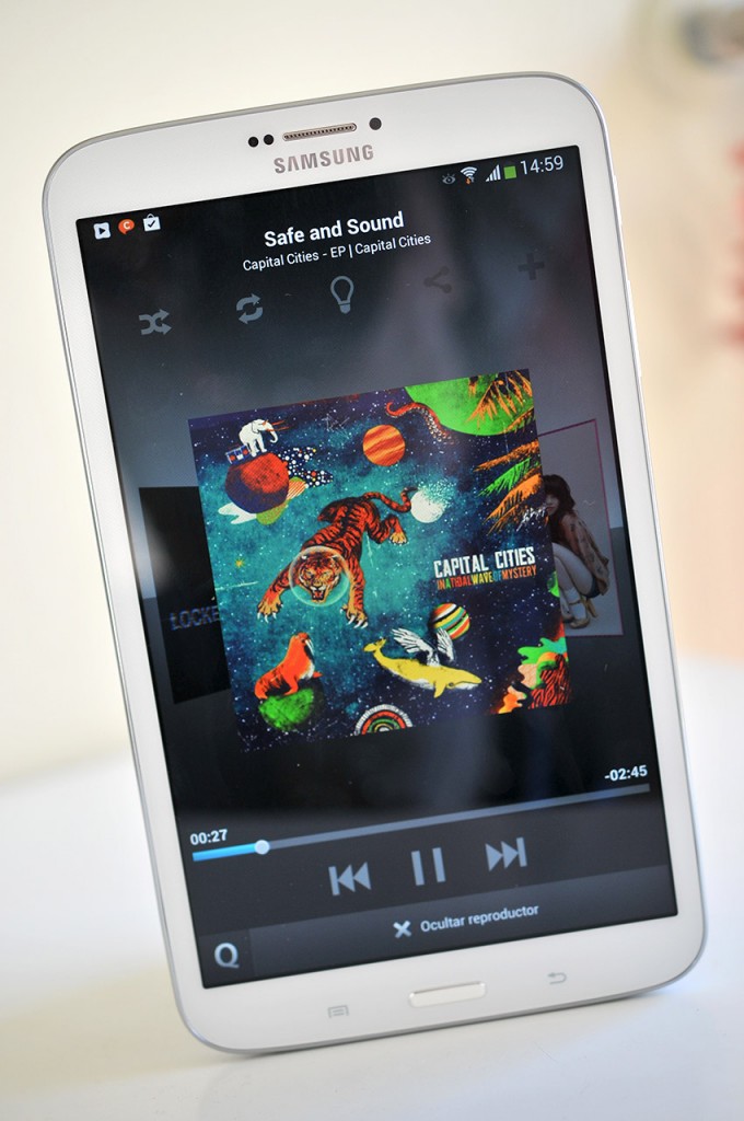 Samsung Galaxy Tab 3 8.0 - musica