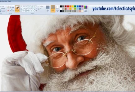Santa Claus en MS Paint