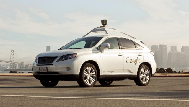 Google Lexus car