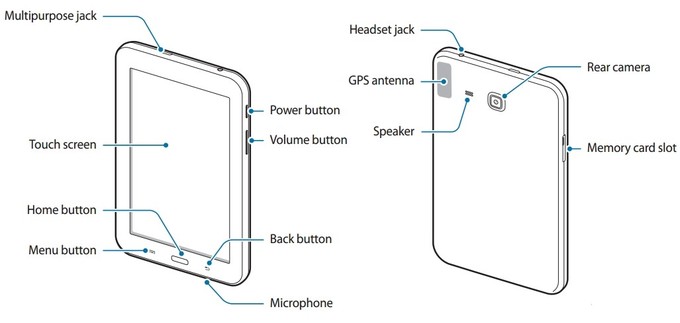 Samsung Galaxy 3 Tab Lite