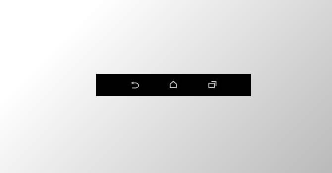 Botones virtuales del HTC M8