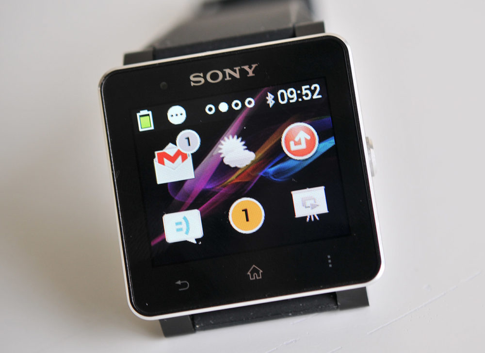 Sony SmartWatch 2 - pantalla