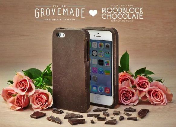 iPhone de chocolate