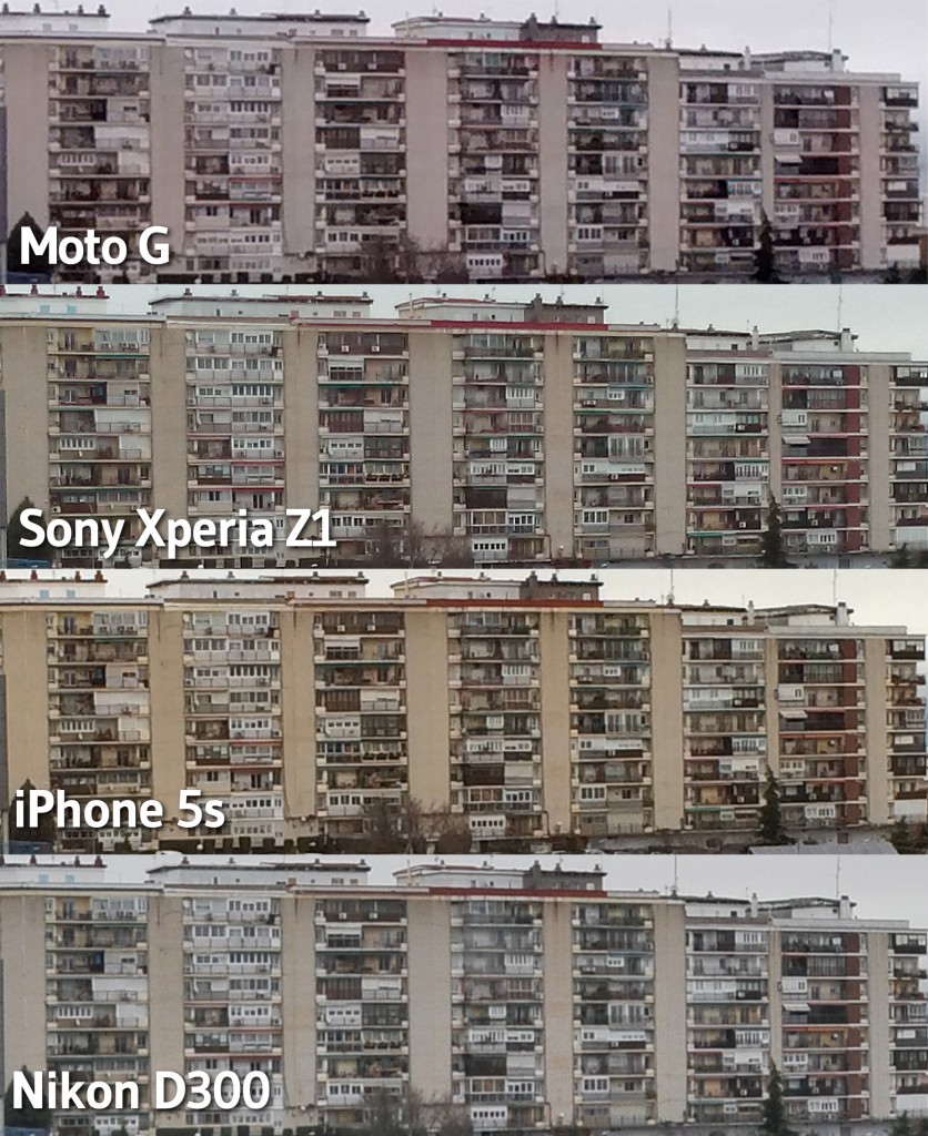 Comparativa nitidez