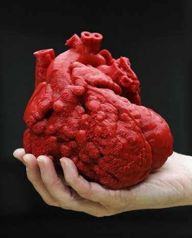 Corazón impreso en 3D