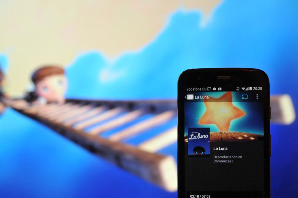 Reproducción de YouTube desde Android en la televisión mediante Chromecast