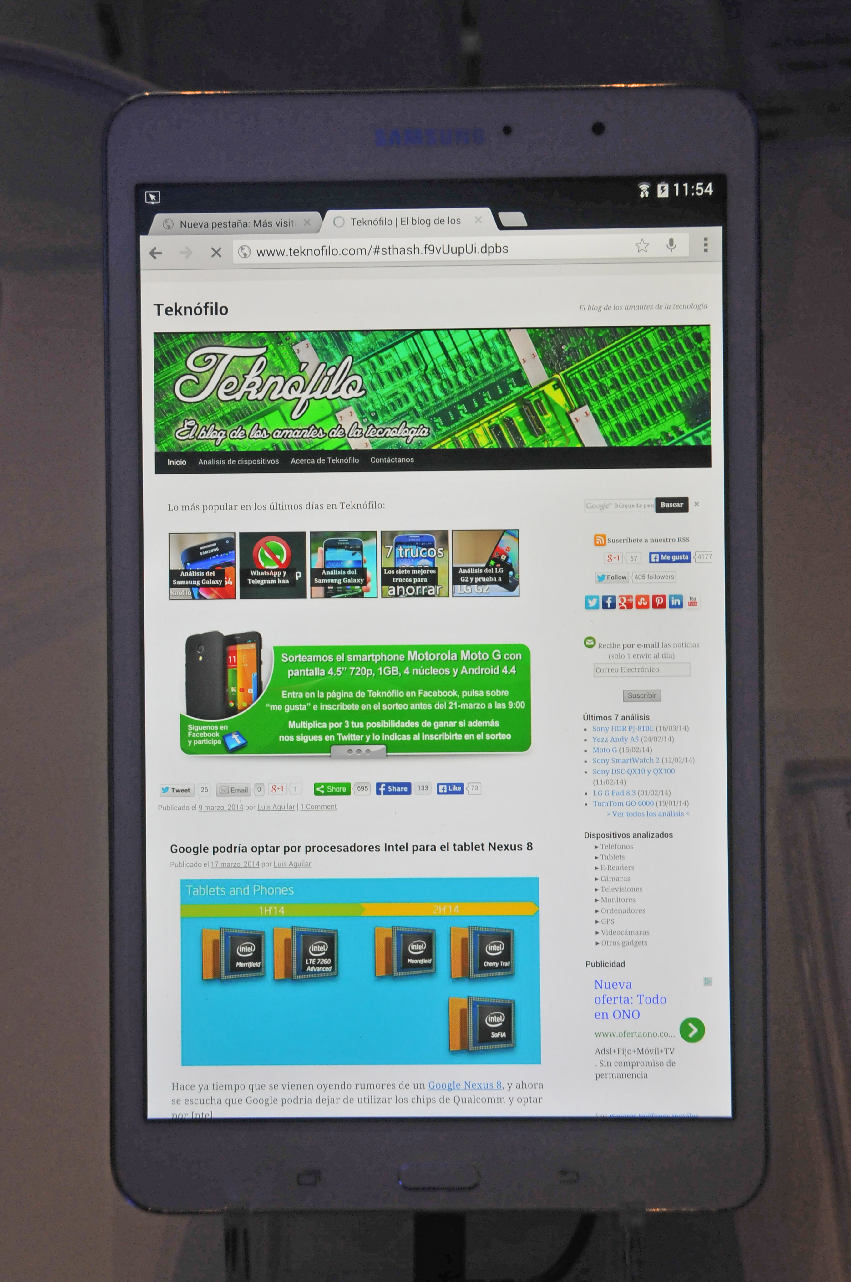 galaxy tab pro 5