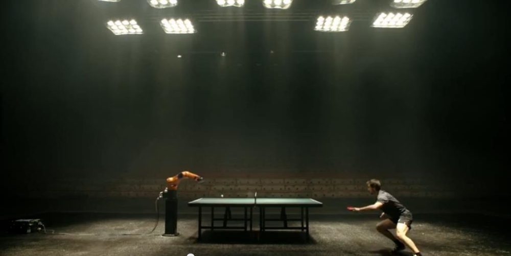 Partida de ping-pong