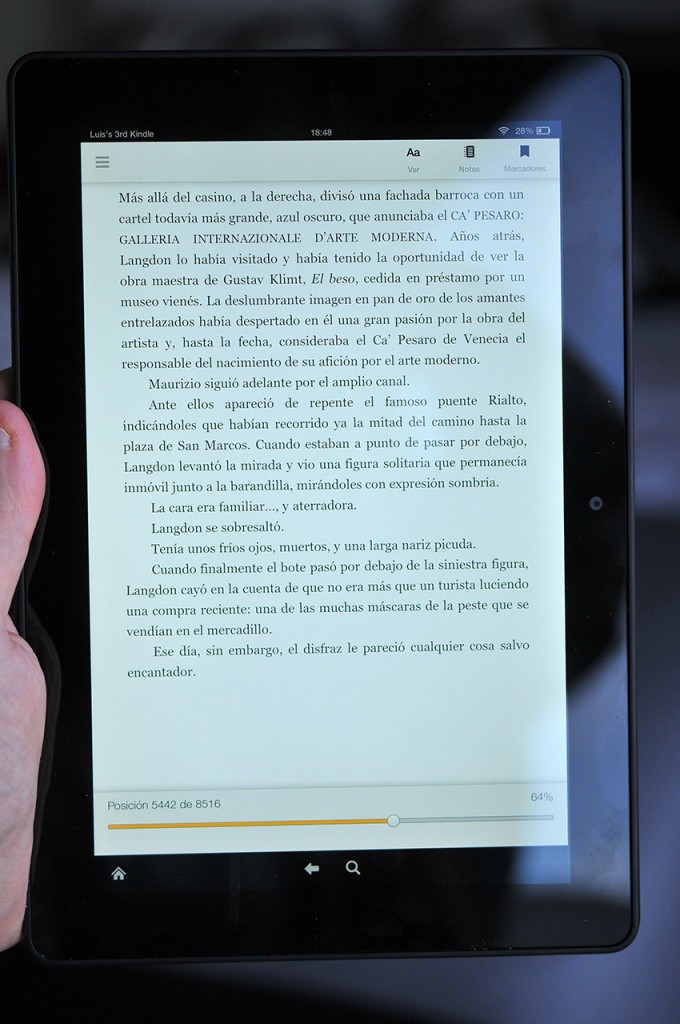 Kindle Fire HDX 89 - Lector ebooks