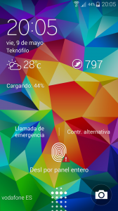 Pantalla de bloqueo