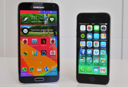 El Samsung Galaxy S5 fue el tercer teléfono más vendido en mayo en Europa, por detrás de los iPhone 5s/5c Samsung Galaxy S5