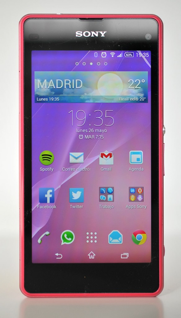 Sony Xperia Z1 Compact - Frontal