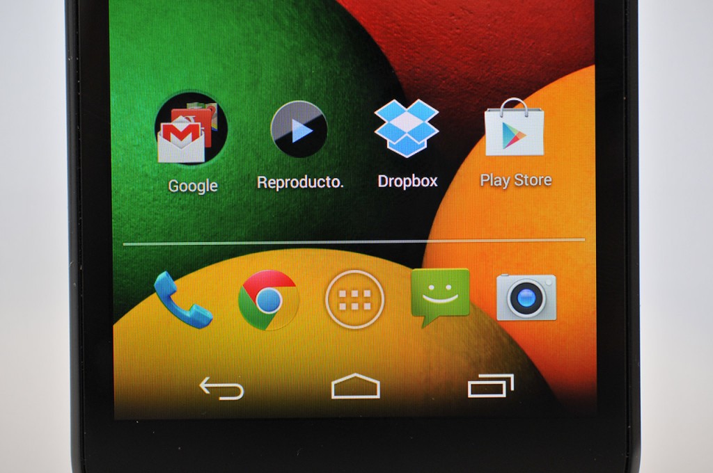 Moto E - Pantalla