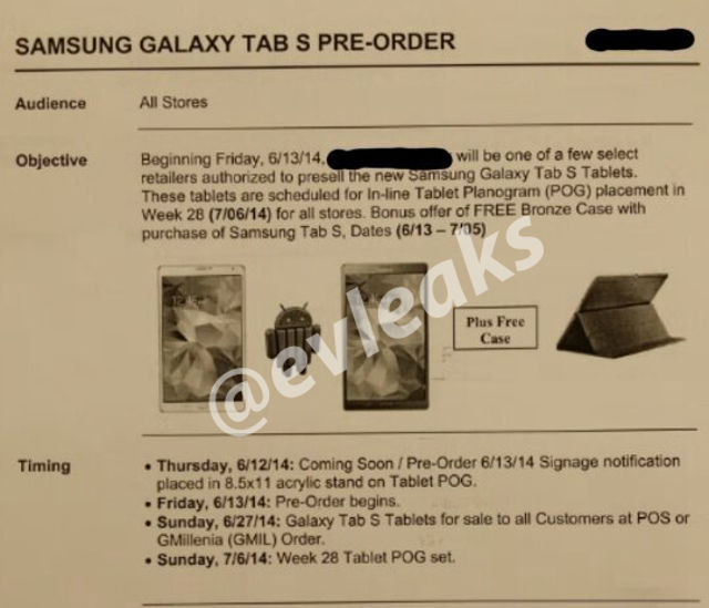 Samsung Galaxy Tab S