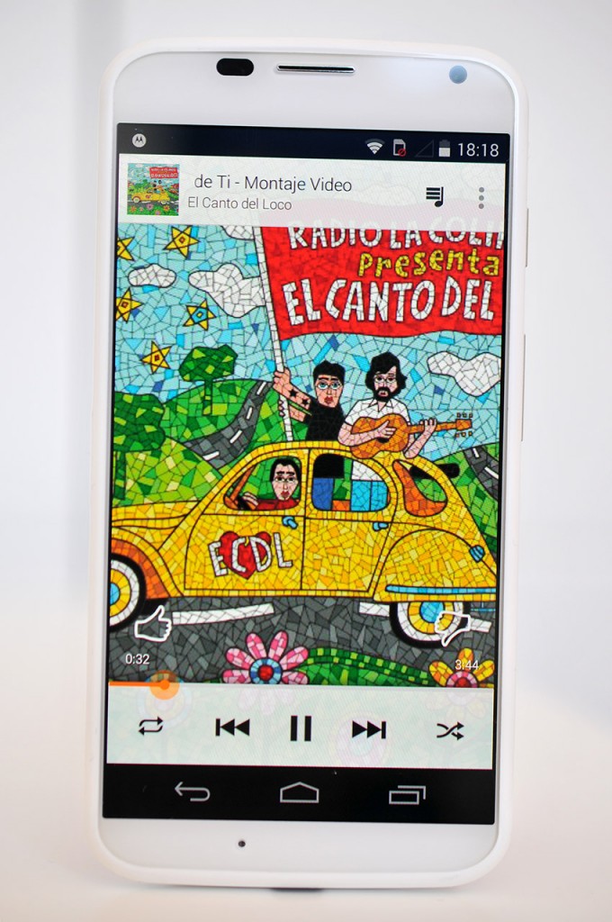 Moto X - Musica