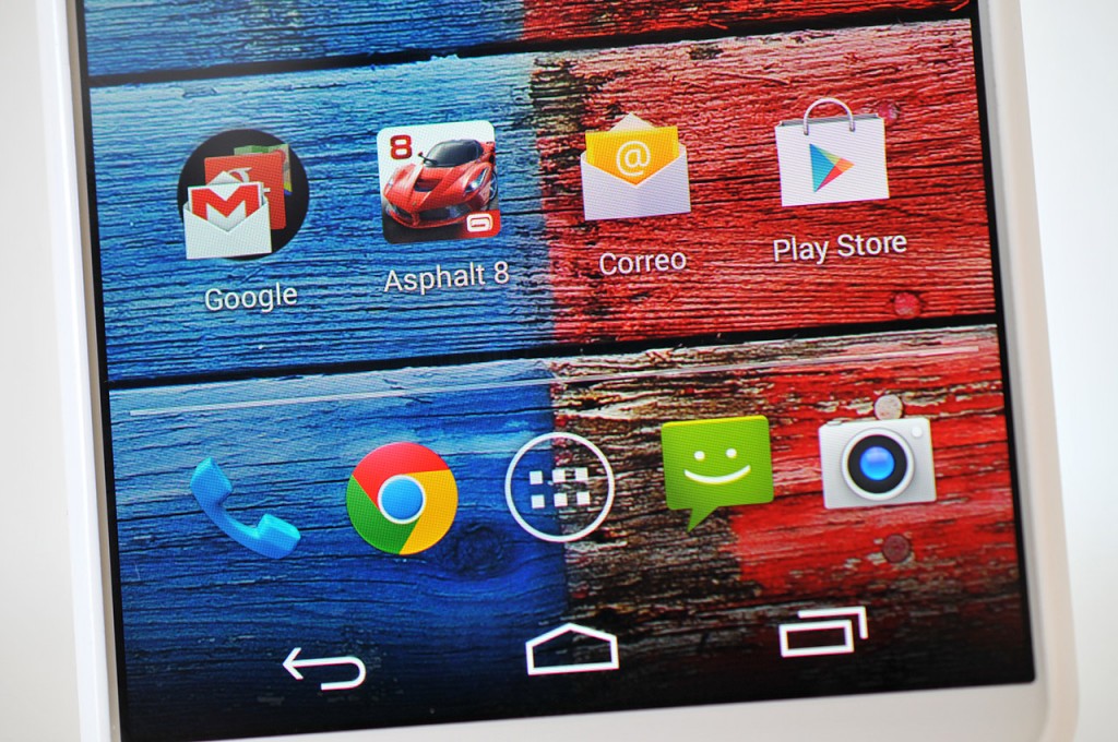 Moto X - Pantalla