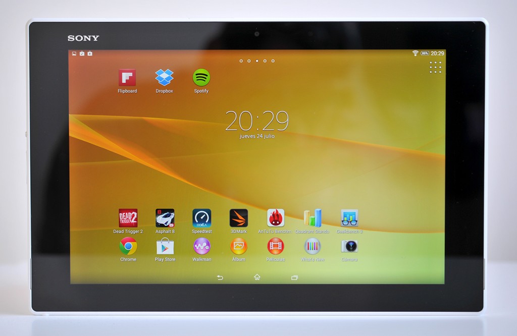 Sony Xperia Z2 Tablet - Frontal