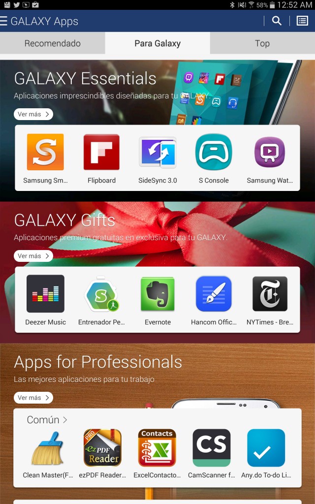 Samsung Galaxy Apps