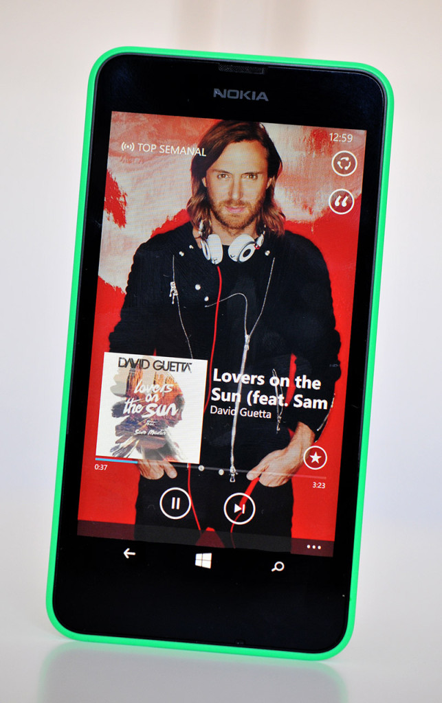 Nokia Lumia 630 - Musica