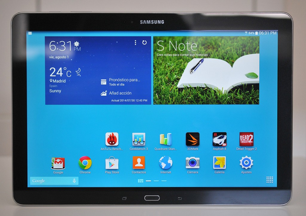 Samsung Galaxy NotePRO - Frontal