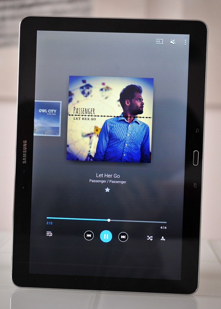 Samsung Galaxy NotePRO - Musica