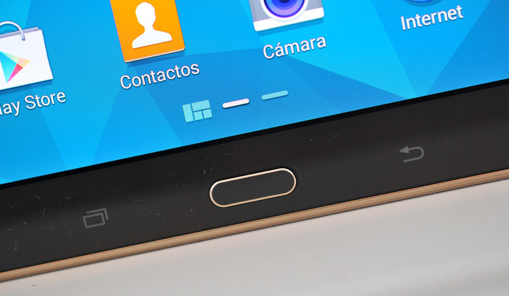 Samsung Galaxy Tab S - Botones