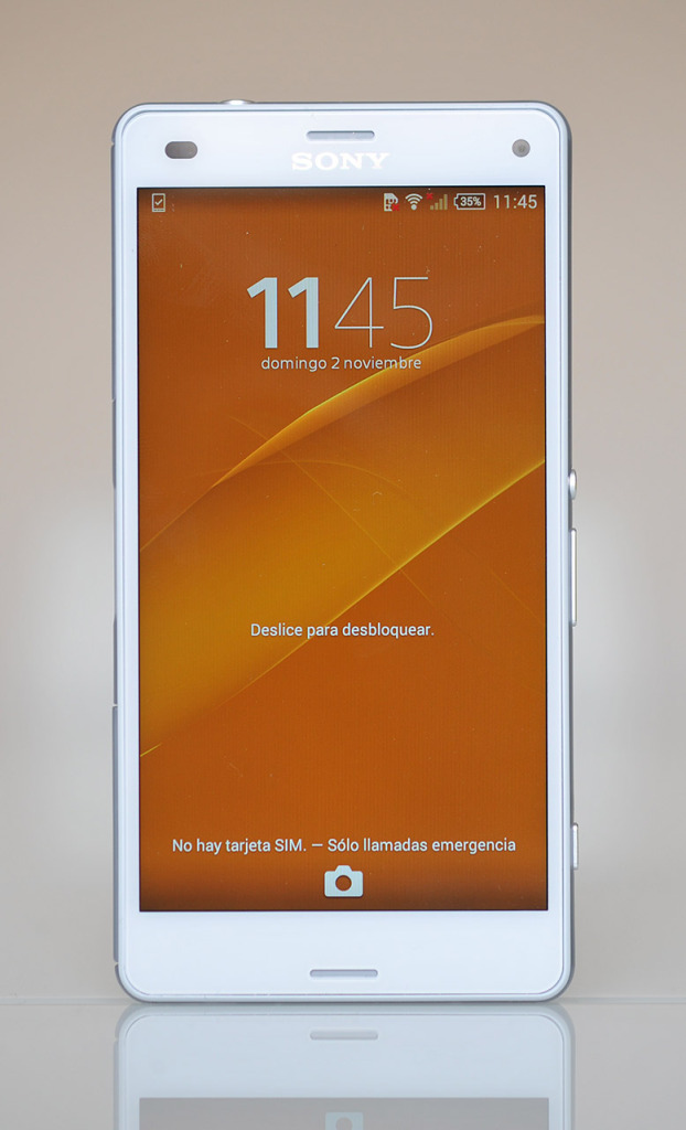 Sony Xperia Z3 Compact - Frontal