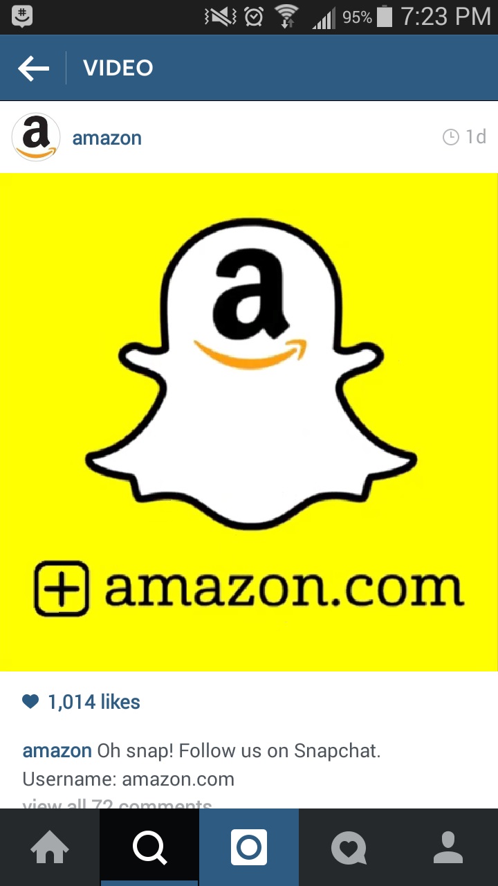 Amazon Snapchat