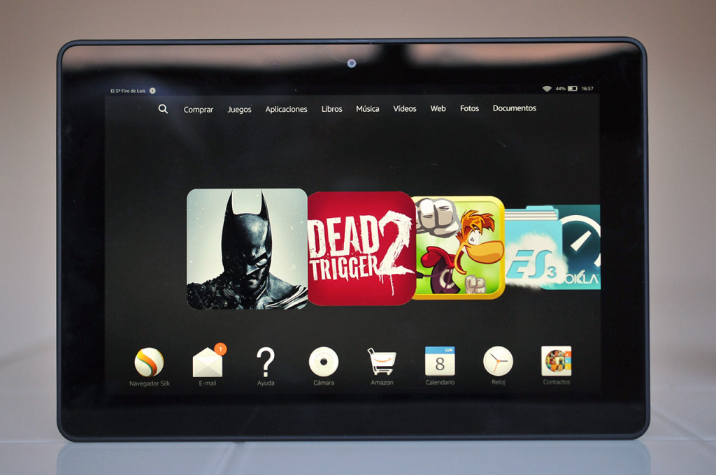 Kindle Fire HDX 8.9 - Frontal