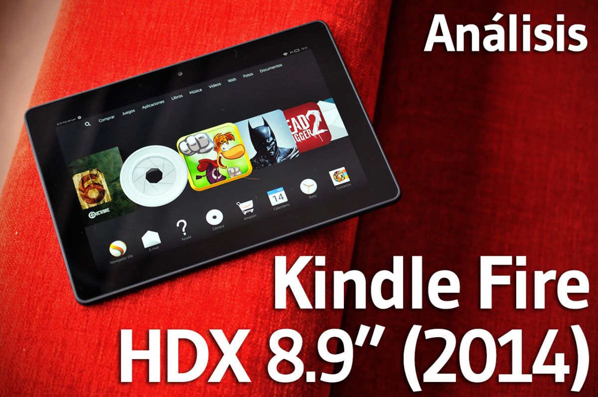 Kindle Fire HDX 8.9 - Portada