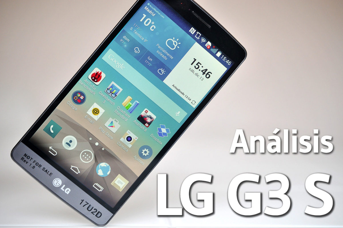 LG G3 S - Analisis y opinion