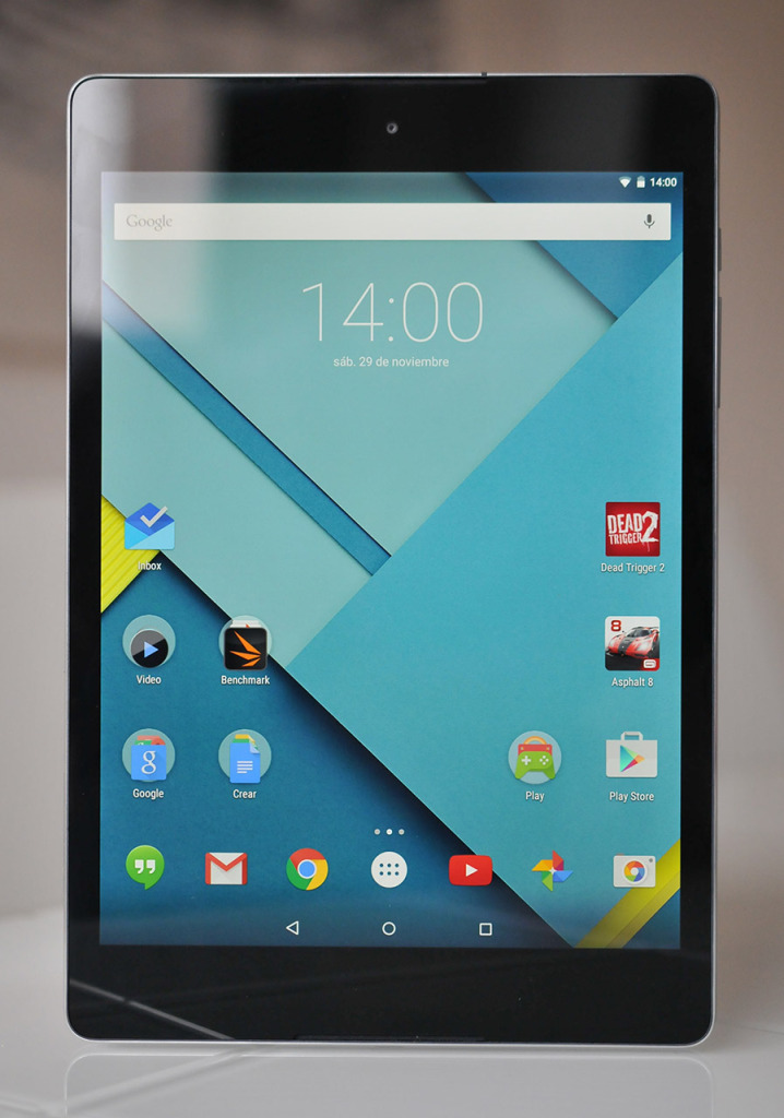 Nexus 9 - Frontal