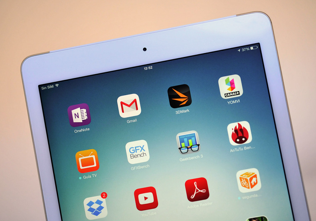 Apple iPad Air 2 - Pantalla