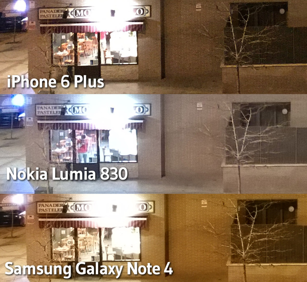 Noche - iPhone 6 Plus - Galaxy Note 4 - Nokia Lumia 830