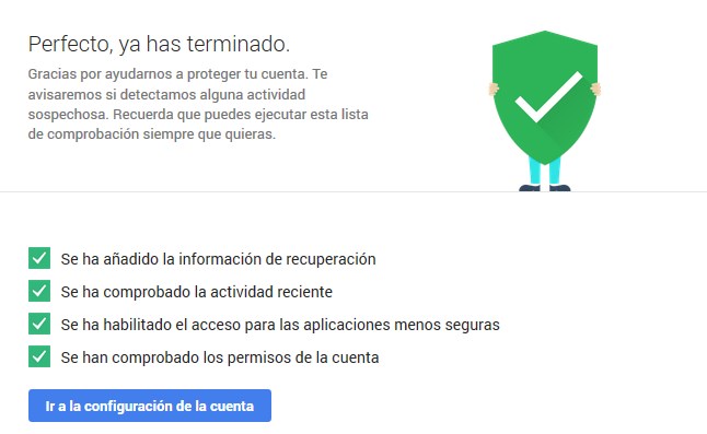 Seguridad Google