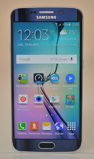 Samsung Galaxy S6 edge - frontal